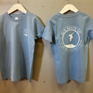 Kids - Tee - OG Logo- Carolina Blue - Size 6-14