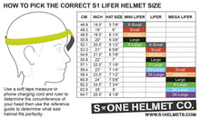 Load image into Gallery viewer, S1 Lifer Helmet - Matte Black/Yellow Strap (XS - XXXL)
