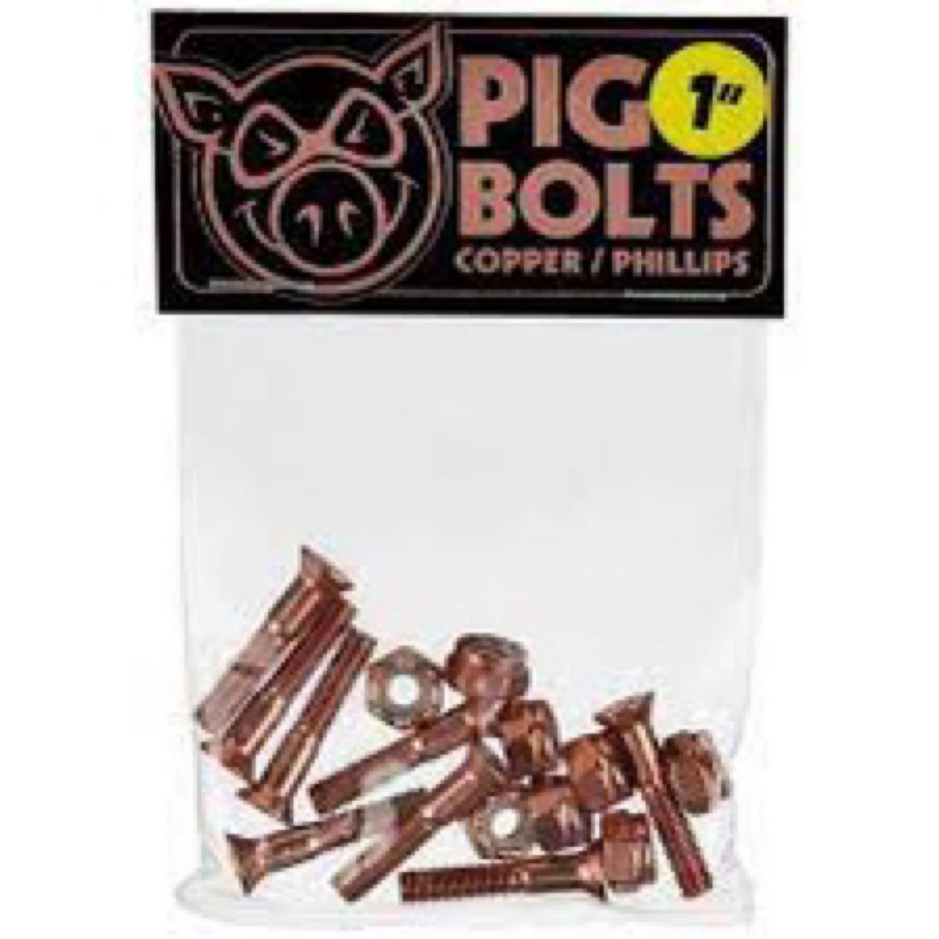 Bolts - Pig - 1 inch - phillips head